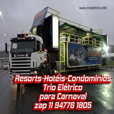 Trio elétrico em Parauapebas (PA)